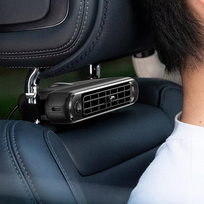 ❄️🚗 VENTE FLASH ÉTÉ - Ventilateur Double Turbo USB pour Siège Auto – Puissance Max, 3 Vitesses, Ruban Magique, Angle Réglable, Rafraîchissement Instantané ! 🔥