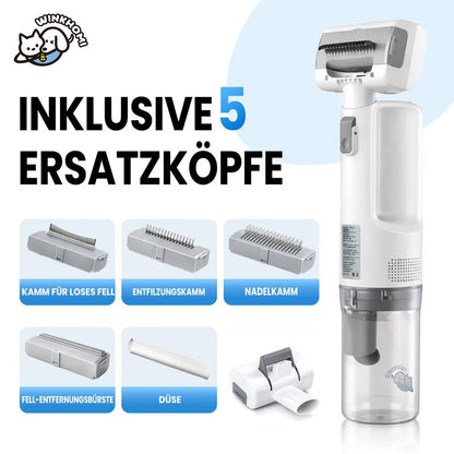 📢 SOLDES DE MI-SAISON – 50% ! ⏰ 🐾 Kit Toilettage Multifonction pour Animaux – PVC – Aspirateur & Démêleur & Tondeuse & Silencieux (<60 dB) for Chats & Chiens