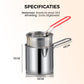 🔥 -50% ! 🍳 Friteuse Multifonction en Acier Inoxydable 304 – Certifié Alimentaire – Design Anti-Éclaboussures & Panier Filtrant pour Frites et Poulet 🥟