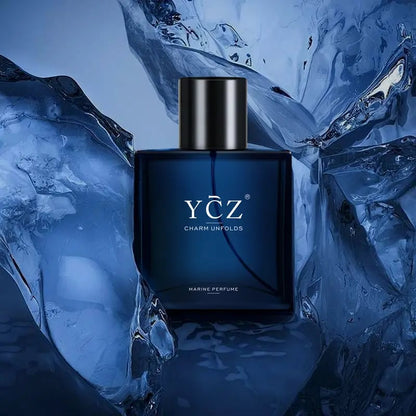 🔥 DERNIER JOUR 50 % DE RÉDUCTION ⚡ YCZ Midnight Marine Eau De Parfum Unisexe 50ml – Notes Marines, Poivre Rose & Musc 🌊