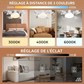 💡🌬️ PROMO FLASH 50% ! Ventilateur de Plafond LED avec Télécommande – Pales Repliables, Éclairage Réglable (Blanc/Neutre/Chaud), Minuterie, Culot E27, 50W, Installation Facile 🏠