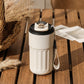 🔥 -50% ! ☕ Tasse à Café avec Affichage LED de Température – Acier Inoxydable 316 – 450 ml – Isolation Double Paroi & Couvercle Étanche pour Emporter 🚗