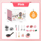 🎁 MEILLEUR CADEAU POUR ENFANT 50 % DE RÉDUCTION ! 🍳 Kit de Cuisine Miniature Réelle pour Enfants – 22 Pièces, Fonctionnel & Sécurisé ✨