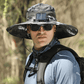 ☀️🧢 PROMO FLASH 50% ! Chapeau Soleil à Large Bord avec Ventilateur Solaire – Recharge USB, Autonomie 7-9h, Léger 114g, Idéal Pêche, Camping, Randonnée 🌬️
