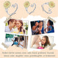 🌻 50% DE RÉDUCTION ! 💍 Bague Tournesol Toupie Initiale – Cuivre Plaqué Argent + Zircone – Ajustable & Anti-Anxiété for Femme
