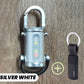 1200LM Mini Lampe Torche à Porte-Clés Ultra Brillante Étanche