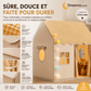 📢🏰 PROMO FLASH 50% ! Château Tente de Jeu pour Enfants – Espace Ludique, Pliable, Idéal Intérieur & Extérieur ✨