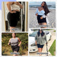 🔥🏃‍♀️ PROMO EXCEPTIONNELLE 60% ! Short de Sport Femme Haute Taille Galbant – 2 Poches Latérales Sécurisées, Tissu Respirant 4-Way Stretch, pour Yoga, Course, Fitness 🩳