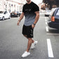 🌈👕 PROMO FLASH 50% ! Ensemble 2 Pièces Homme Dégradé – T-shirt & Short Respirant, Coupe Détendue, Style Sportif & Urbain Moderne 🩳