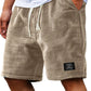 🩳💪 PROMO FLASH 50% ! Short Homme Tissu Gaufré Cordon – Respirant, Léger, Ceinture Élastique, 10 Couleurs, Tailles S-3XL, Idéal Sport & Loisirs ☀️