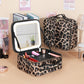 🌸 50% DE RÉDUCTION ! 💄 Trousse Maquillage Portable Miroir LED – 3 Températures & Compartiments Réglables for Beauté Nomade