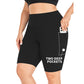 🔥🏃‍♀️ PROMO EXCEPTIONNELLE 60% ! Short de Sport Femme Haute Taille Galbant – 2 Poches Latérales Sécurisées, Tissu Respirant 4-Way Stretch, pour Yoga, Course, Fitness 🩳