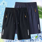 📢👖 PROMO FLASH 40% ! Short Homme Été – Tissu Respirant Extensible, Poches Zippées, Ceinture Réglable, 3 Couleurs, Tailles M-3XL ✨