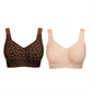 💖 VENTE CHAUDE – 50% DE RÉDUCTION ! 🎉 Soutien-Gorge Sans Armature Super Gainant Léopard – Maintien Flatteur, Zéro Pression & Mousse à Mémoire – Le Sans-Armature Révolutionnaire 👍✨