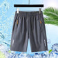 📢👖 PROMO FLASH 40% ! Short Homme Été – Tissu Respirant Extensible, Poches Zippées, Ceinture Réglable, 3 Couleurs, Tailles M-3XL ✨
