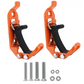 🛠️ 50% DE RÉDUCTION ! 🔧 Supports Muraux Robustes avec Pinces pour Outils – Alliage de Zinc, Pince Caoutchouc & Capacité 14,5 kg – Idéal pour Garage, Atelier et Véhicule – Lot de 2 ou 4 🚗🏠✨