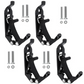 🛠️ 50% DE RÉDUCTION ! 🔧 Supports Muraux Robustes avec Pinces pour Outils – Alliage de Zinc, Pince Caoutchouc & Capacité 14,5 kg – Idéal pour Garage, Atelier et Véhicule – Lot de 2 ou 4 🚗🏠✨