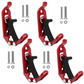 🛠️ 50% DE RÉDUCTION ! 🔧 Supports Muraux Robustes avec Pinces pour Outils – Alliage de Zinc, Pince Caoutchouc & Capacité 14,5 kg – Idéal pour Garage, Atelier et Véhicule – Lot de 2 ou 4 🚗🏠✨