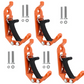 🛠️ 50% DE RÉDUCTION ! 🔧 Supports Muraux Robustes avec Pinces pour Outils – Alliage de Zinc, Pince Caoutchouc & Capacité 14,5 kg – Idéal pour Garage, Atelier et Véhicule – Lot de 2 ou 4 🚗🏠✨