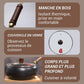 🍳🔥 PROMO EXCEPTIONNELLE 50% ! Poêle en Fonte Série Noire Ultralégère 1.2kg – Antiadhésive Naturelle, Cuisson Sain, Garantie 3 Ans, Écologique 🌿