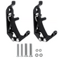 🛠️ 50% DE RÉDUCTION ! 🔧 Supports Muraux Robustes avec Pinces pour Outils – Alliage de Zinc, Pince Caoutchouc & Capacité 14,5 kg – Idéal pour Garage, Atelier et Véhicule – Lot de 2 ou 4 🚗🏠✨