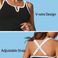💃 PROMO ÉTÉ -50% ! 🌊 Tankini 2 Pièces Femme Gainant – Bretelles Réglables, Soutien-Gorge Intégré, Short Sport · Vert, Rose, Bleu & Noir · S–3XL (UK6-20) ✨