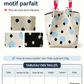 👜 PROMO LIMITÉE -50% ! ✨ Sac à Main Femme Pois Ludique – Léger, Spacieux, Design Féminin Élégant · Beige, Noir & Bleu · Sorties, Vacances & Quotidien 🌸