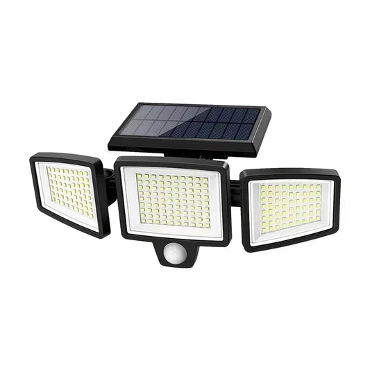 💡 PROMO FLASH : 50% DE RÉDUCTION ! Projecteur Solaire Extérieur 3 Têtes Orientables avec Détecteur de Mouvement & Télécommande, 210 LED & Batterie 2400mAh for un Éclairage Extérieur Autonome et Sécurisé ✨