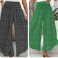 🔥👖 PROMO FLASH -50% AUJOURD'HUI SEULEMENT ! Pantalon Ample Taille Haute Femme – Jambes Larges à Pois, Tissu Léger Respirant, Ceinture Smockée, 3 Coloris, Tailles S-2XL ✨