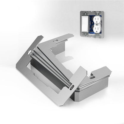 🛠️ -50% ! 🏠 Cales pour Plaques Murales – Métal de Précision – 5/10/20/50 Pièces – Comble les Espaces – Compatible Boîtiers UK Standard – Livraison UK Gratuite 🇬🇧