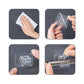 ✨✨ PROMO FLASH 50% ! Supports de Tringles à Rideaux Réglables Sans Clous – Auto-Adhésifs, Jusqu'à 2kg, ABS, 2 Pièces, Idéaux Location & Bricolage ✨