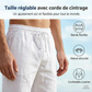 🩳🌿 PROMO FLASH 50% ! Short Homme Coton & Lin – Cordon Taille, Respirant, 6 Couleurs, Tailles S-3XL, Idéal Été & Plage ☀️
