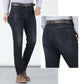 👖 PROMO -50% ! 💥 Jean Homme Taille Haute Coupe Droite – Coton Stretch Respirant, Entrejambe Profond, Coutures Lisses Durables · 3 Coloris · Tailles 30–38 ✨