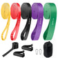 🏋️ PROMO FLASH : 50% DE RÉDUCTION ! 💪 Set de Bandes de Résistance Fitness – TPE – 5 Niveaux & 2,08 m – Ancre & Poignées Incluses for Musculation, Yoga & Pilates 🧘