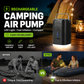 🏕️ PROMO FLASH : 50% DE RÉDUCTION ! Pompe à Air Rechargeable pour Camping – Gonflage Rapide 200 L/min, Éclairage LED & Batterie 1200 mAh for des Aventures Sans Tracas ✨🔋