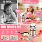 🎁 MEILLEUR CADEAU POUR ENFANT 50 % DE RÉDUCTION ! 🍳 Kit de Cuisine Miniature Réelle pour Enfants – 22 Pièces, Fonctionnel & Sécurisé ✨