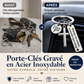 🎁 PROMO FLASH : 1 Acheté = 1 Offert ! Porte-Clés Croix en Acier Inoxydable “Drive Safe” – Gravure Durable & Foi Protectrice for Conducteurs ✝️✨