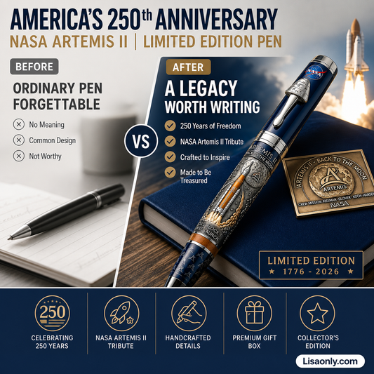 🖋️ PROMO FLASH : 50% DE RÉDUCTION ! ✨ Stylo de Luxe Commémoratif en Laiton Massif – Finition Or 24 Carats ou Chromée – Pointe Allemande Iridium – Gravure Laser & Écrin Velours – Chef-d’Œuvre Artisanal 🎁