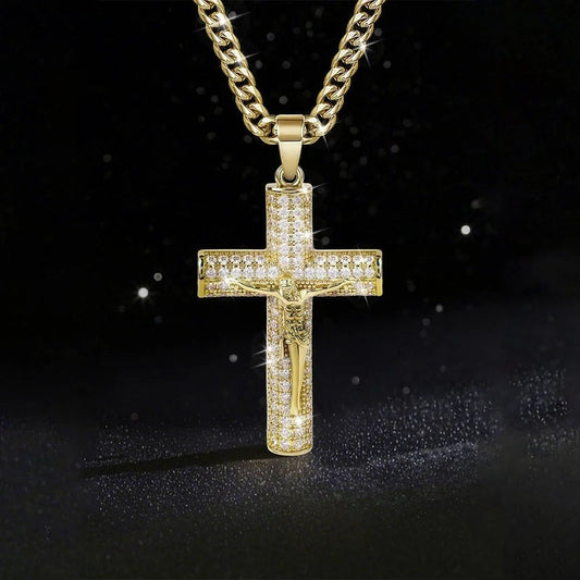 ✝️Jesus Crucifix Pendant Necklace