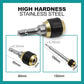 ⚙️🔧 PROMO FLASH 50% ! Adaptateur Auto-Bloquant Hexagonal – Éjection Rapide, Acier Inox, 2 Longueurs, Compatible 1/4", Durable & Haute Précision 🛠️