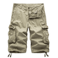 🩳✨ PROMO -50% ! Short Cargo Homme Grande Taille – 100% Coton Lavé Respirant, Coupe Ample Confortable, 8 Poches Multi-Fonctions, Fermeture Éclair · 8 Coloris · Tailles 30-48 ☀️
