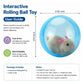 🐱 50% DE RÉDUCTION ! 🎾 Balle Interactive Auto-Roulante – Plastique & Peluche – LED & Mouvement Aléatoire for Chat
