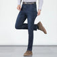 👖 PROMO -50% ! 💥 Jean Homme Taille Haute Coupe Droite – Coton Stretch Respirant, Entrejambe Profond, Coutures Lisses Durables · 3 Coloris · Tailles 30–38 ✨