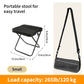 🪑 PROMO FLASH : 50% DE RÉDUCTION ! Tabouret Pliant de Camping Compact – Armature en Aluminium, Poches Latérales & Format Plié Réduit for une Assise d'Appoint Facile à Transporter Partout ✨🏕️