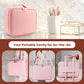 🌸 50% DE RÉDUCTION ! 💄 Trousse Maquillage Portable Miroir LED – 3 Températures & Compartiments Réglables for Beauté Nomade