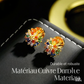 🎆💎 PROMO LIMITÉE 50% ! Ensemble Bijoux Feu d'Artifice – Boucles d'Oreilles & Collier, Zirconium Cubique, Plaqué 18K, Cuivre Durable, Parfait pour Soirées & Cadeaux ✨