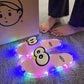 👣🌟 PROMO FLASH 50% ! Pantoufles Canard Lumineuses – LED Multicolore, Semelle Transparente, Confort, Parfait pour Maison, Fête & Cadeau Original 🦆
