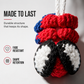 🔥 -50 % AUJOURD'HUI ! 🕸️ Pendentif Voiture Héros Araignée au Crochet – Polyester – Fait Main & Écologique pour Intérieur Auto Ludique 🚗