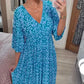 🔥 PROMO EXCEPTIONNELLE 50% DE RÉDUCTION ! 👗✨ Robe Longue Décontractée Imprimée Col V Ceinturée – Tissu Léger & Fluide – Parfaite pour l’Été, la Plage ou les Soirées Boho-Chic – Style Vacances Garanti 🌸🌴