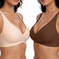 🌸💕 PROMO FLASH 50% ! Soutiens-Gorge Sans Fil Gelée Femme – Bralette Push-Up Sans Couture, Col Profond en V, Confort Quotidien ✨